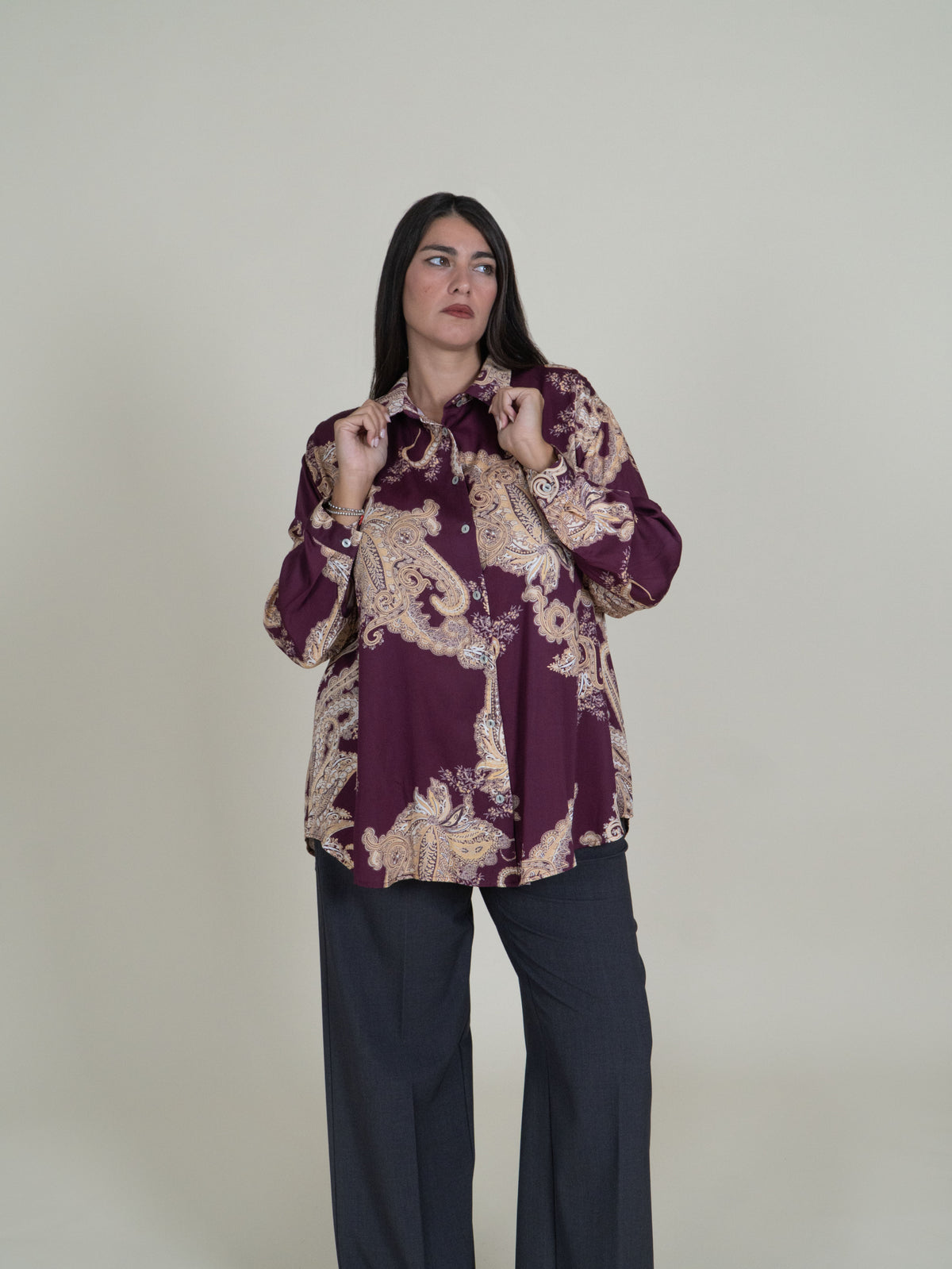 Camicia Fantasia Paisley|Colore:Fantasia
