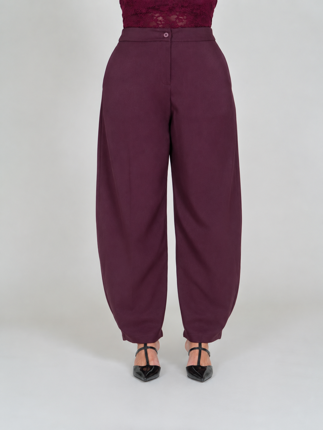 Pantaloni Balloon|Colore:Bordeaux