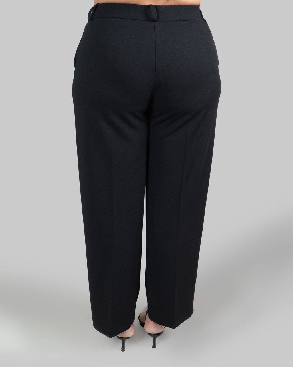 Pantaloni a Gamba Dritta|Colore:Nero