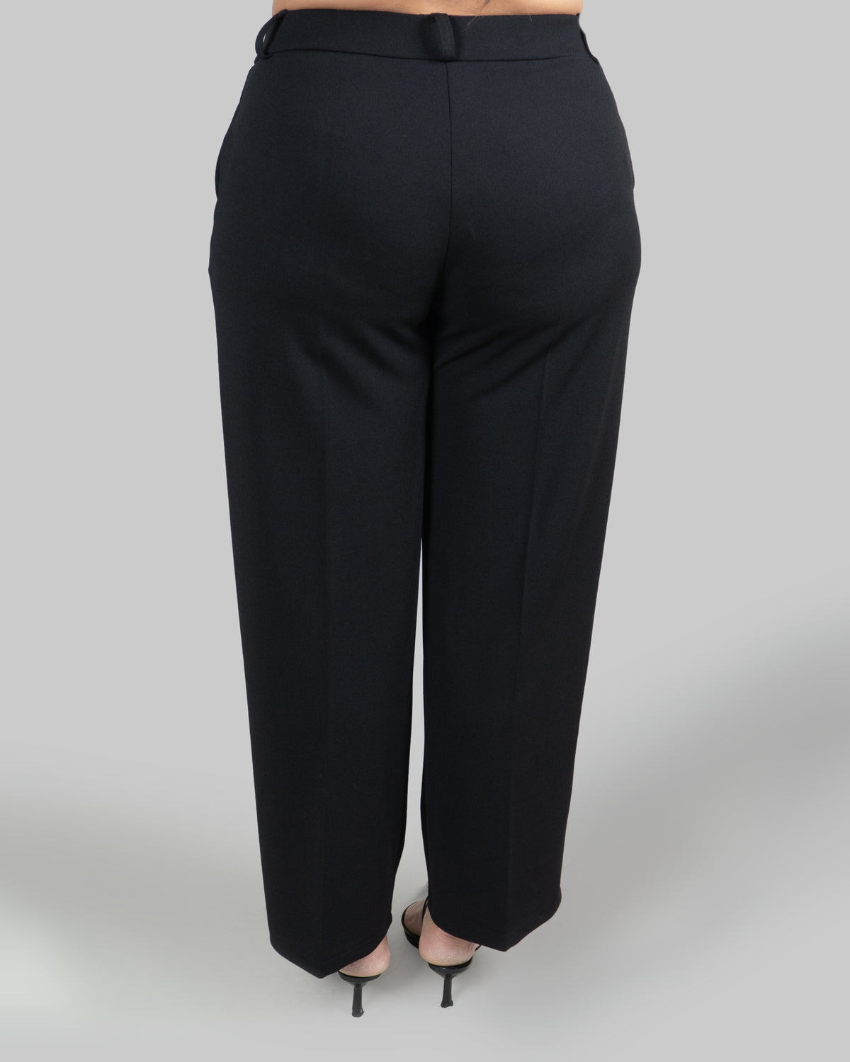 Pantaloni a Gamba Dritta|Colore:Nero
